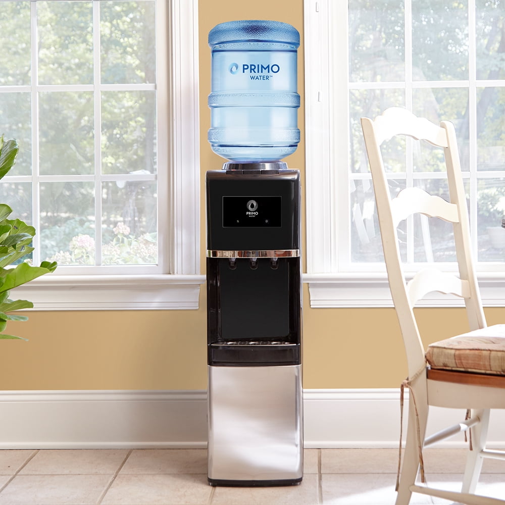 Primo Water® Top Loading Pro 3 Temp Water Dispenser, Black & Stainless Steel