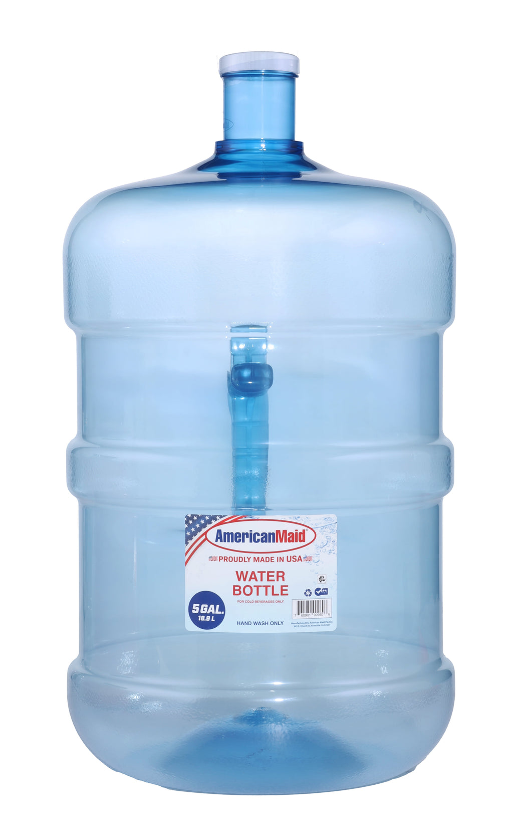American Maid 5 gal Water Bottle, BPA Free, Durable, for Top and Bottom Load Water Dispensers