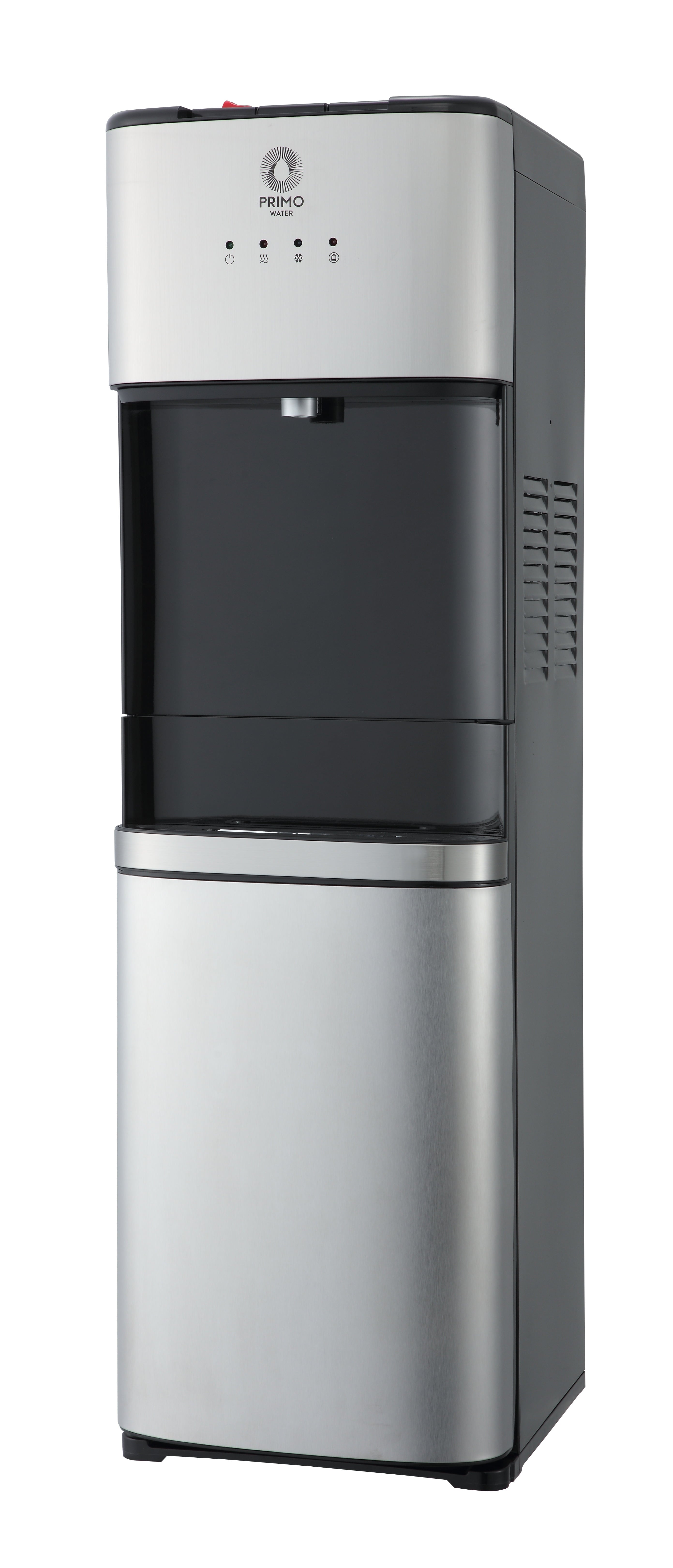Primo Deluxe Bottom Load Black and Stainless Water Dispenser model 900130