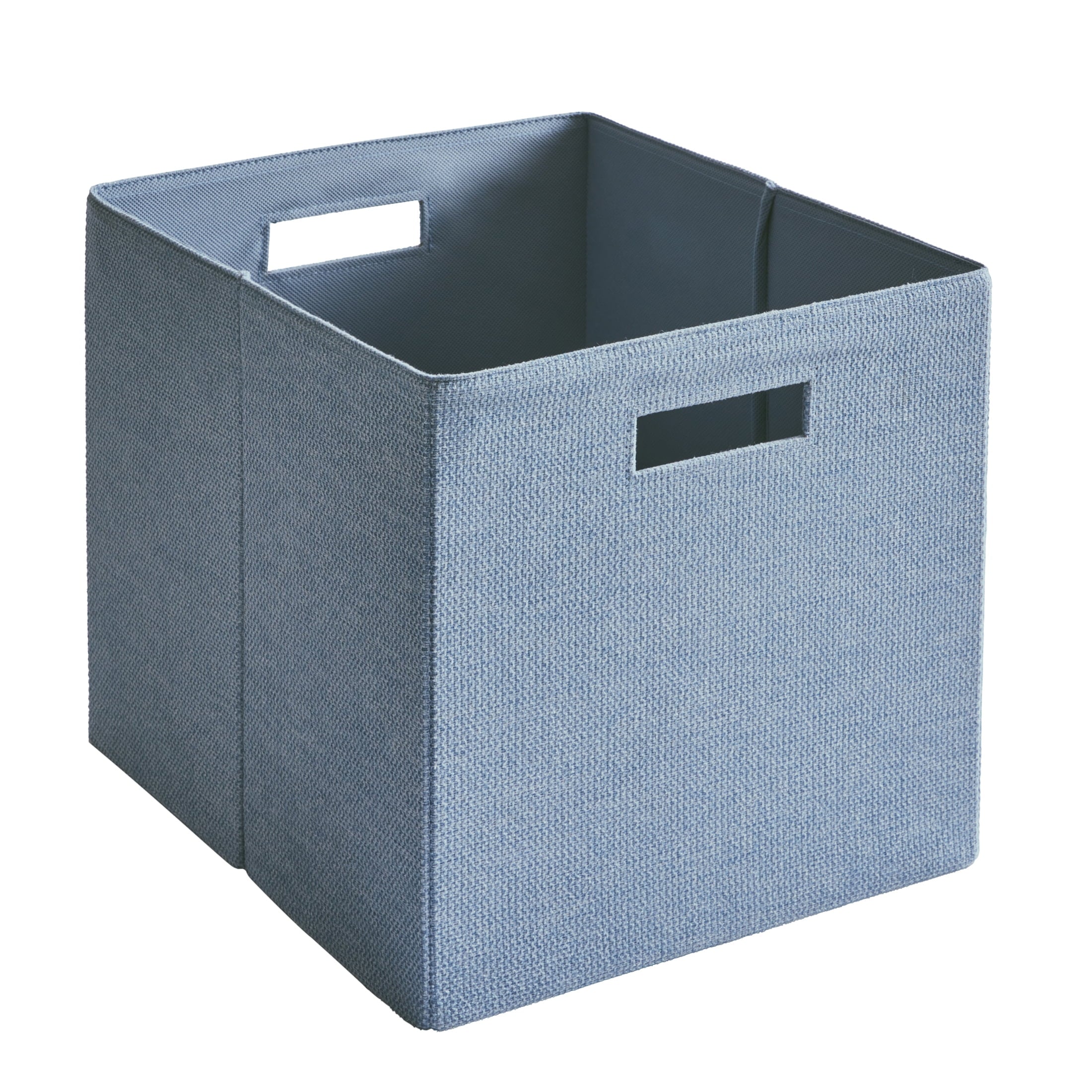 Better Homes & Gardens Collapsible Fabric Cube Storage Bin, Rich Black