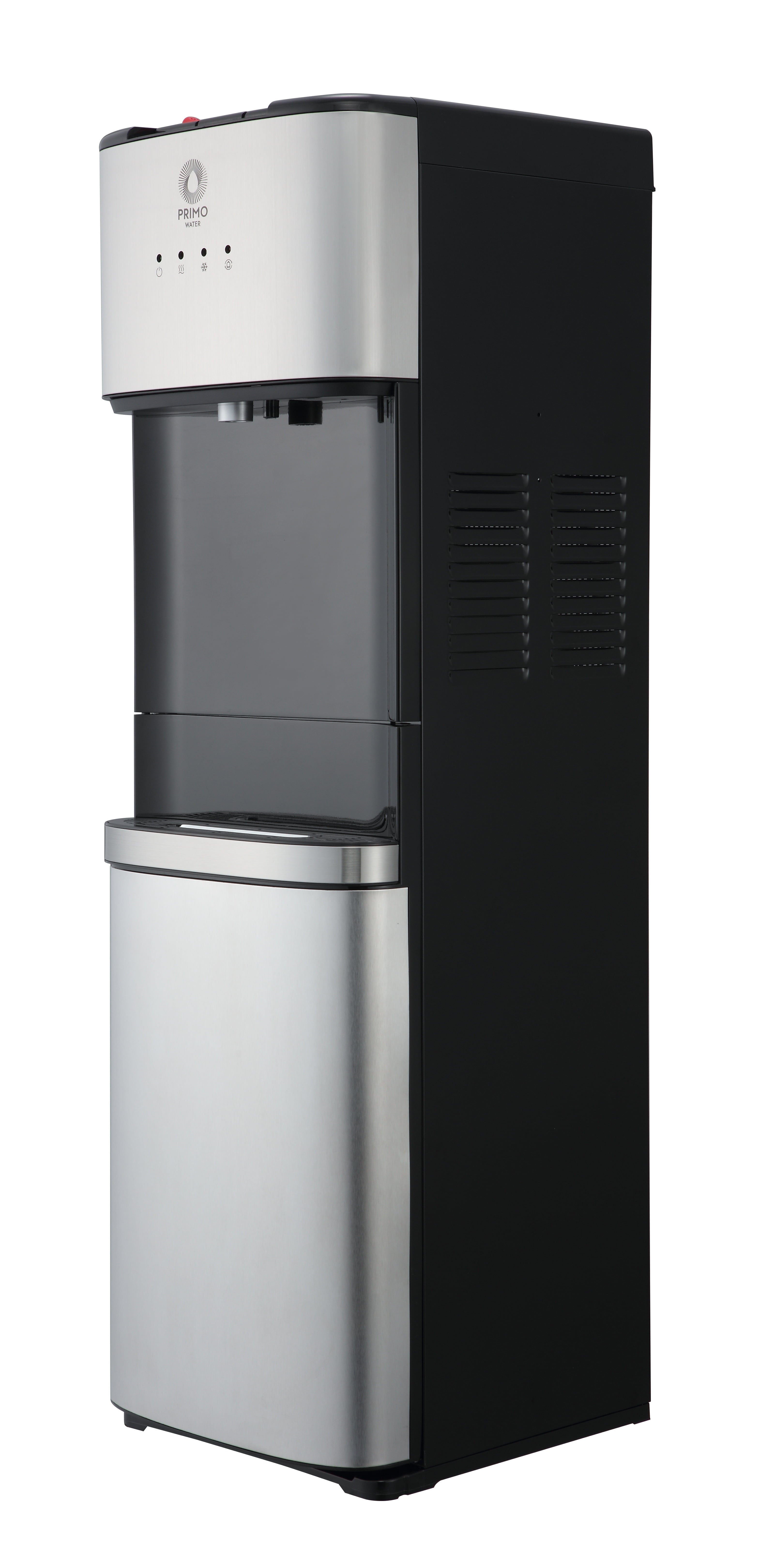 Primo Deluxe Bottom Load Black and Stainless Water Dispenser model 900130