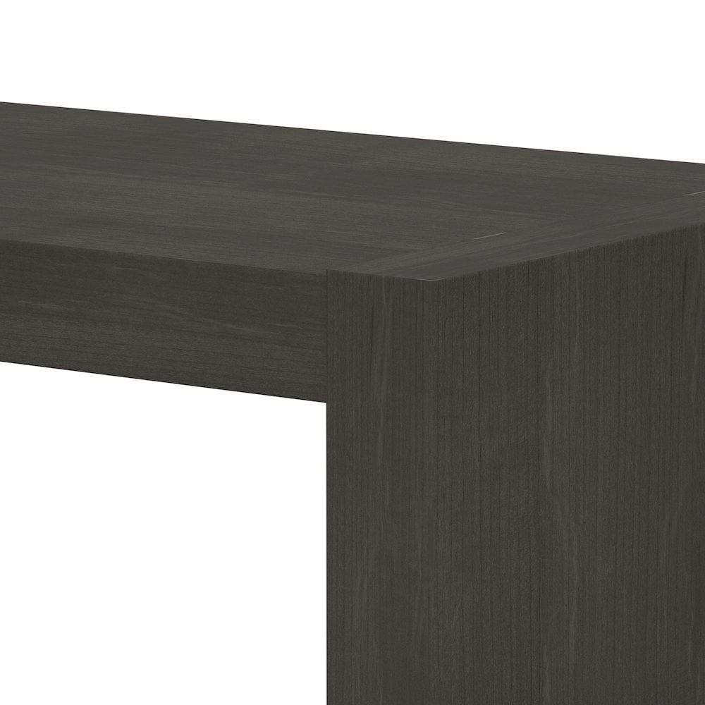 Echo 56W Craft Table in Charcoal Maple - Engineered Wood