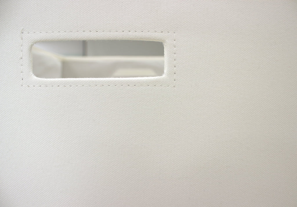 Better Homes & Gardens Fabric Cube Storage Bins (12.75" x 12.75"), Ivory, 2 Pack