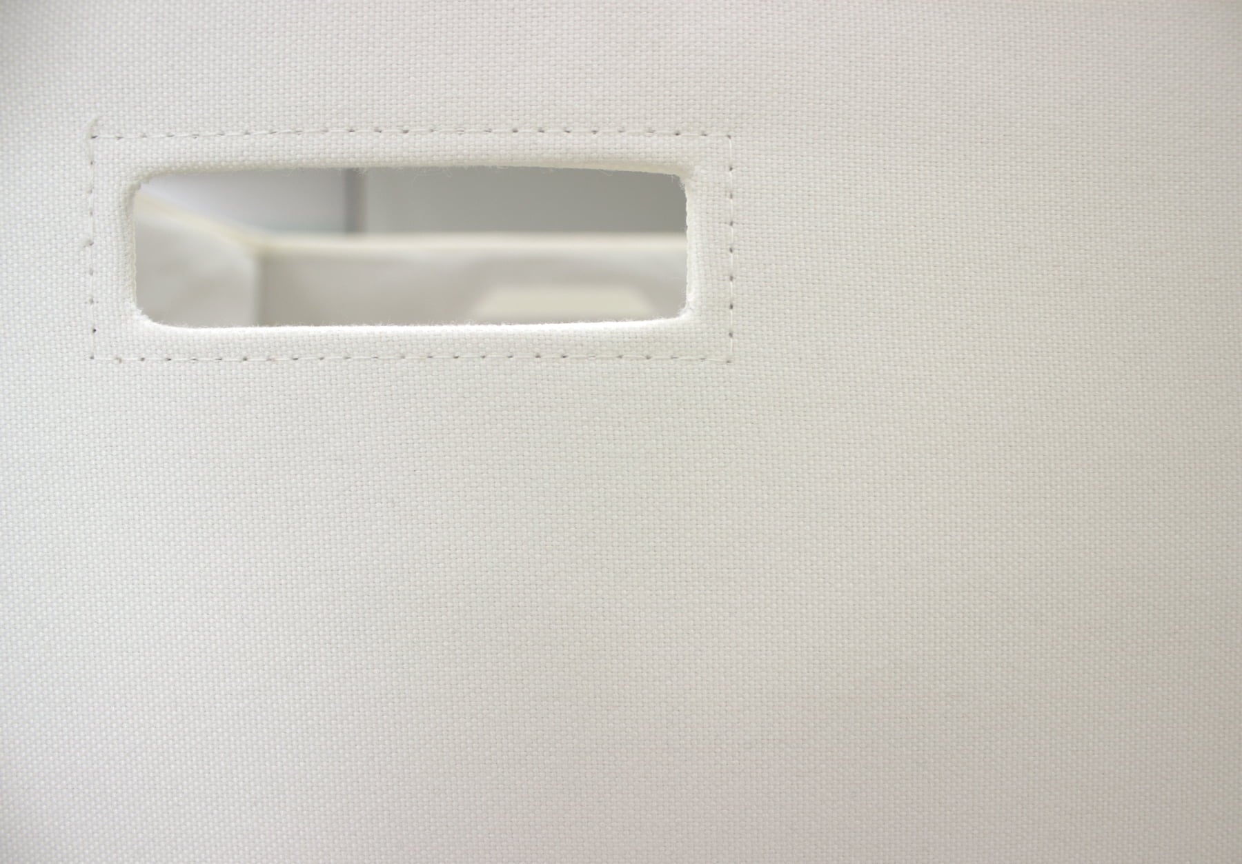 Better Homes & Gardens Fabric Cube Storage Bins (12.75" x 12.75"), Ivory, 2 Pack