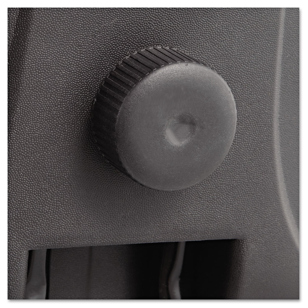 Alera Interval Series Swivel/Tilt Task Chair, Bonded Leather Seat/Back, up to 275 lb, Black