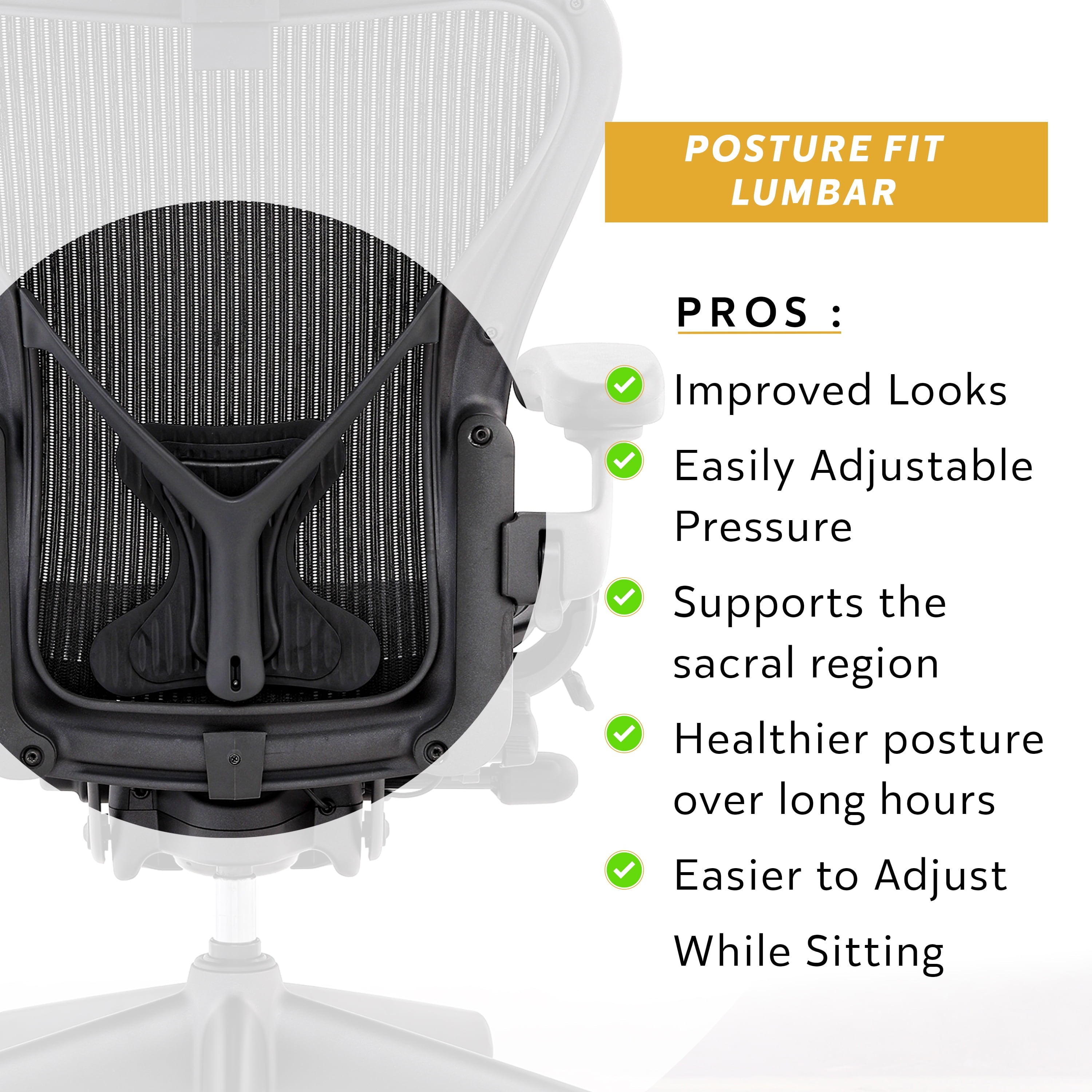  Herman Miller Aeron Chair Size B (𝙍𝙚𝙛𝙪𝙧𝙗𝙞𝙨𝙝𝙚𝙙) – Fully Loaded PostureFit Clip‑Latch Adjustable Arms and 12‑Year Warranty along with 3 Yr Mechanical Warranty