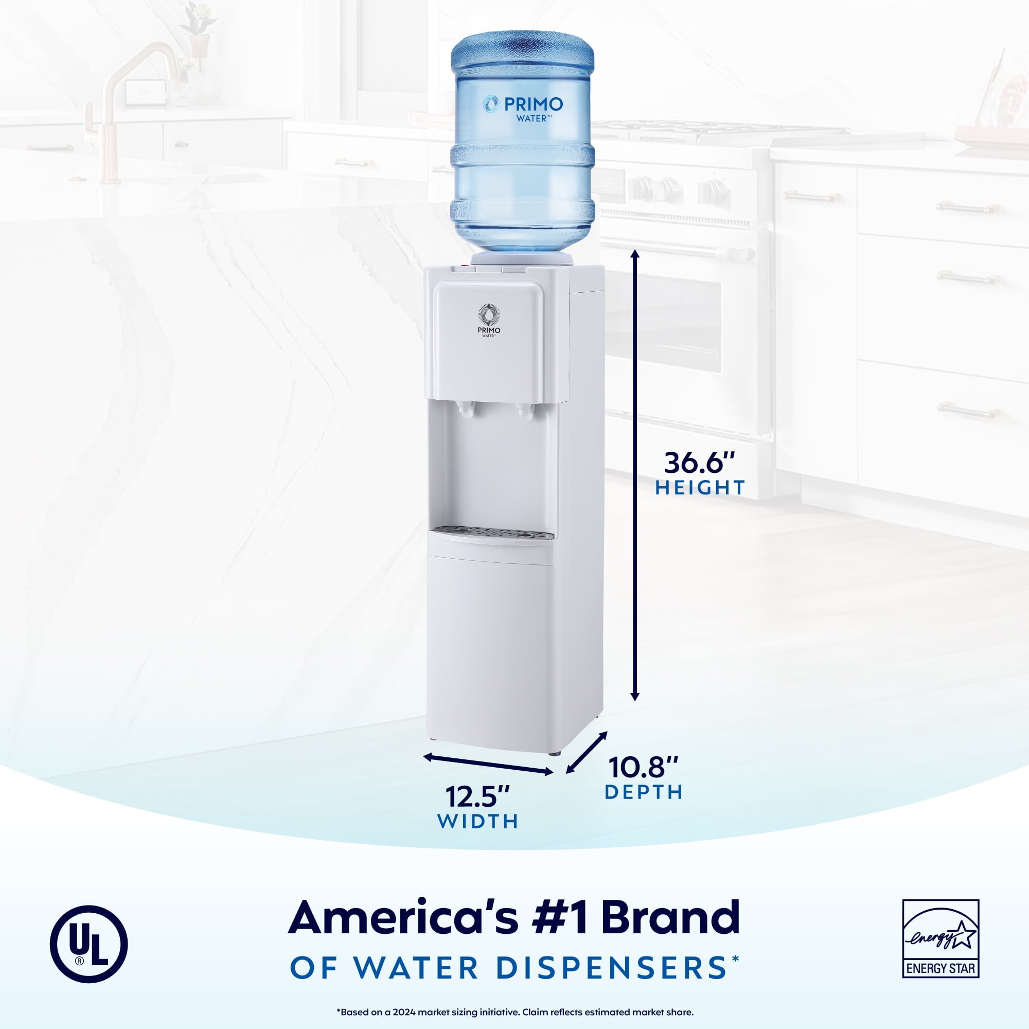 Primo Water® Top Loading Classic 2 Temp Water Dispenser